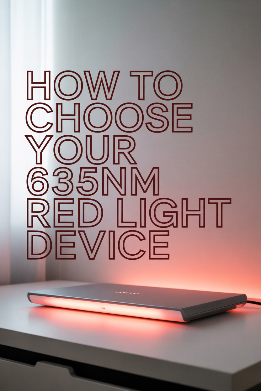 Choosing the Right 635nm Device for Home Use
