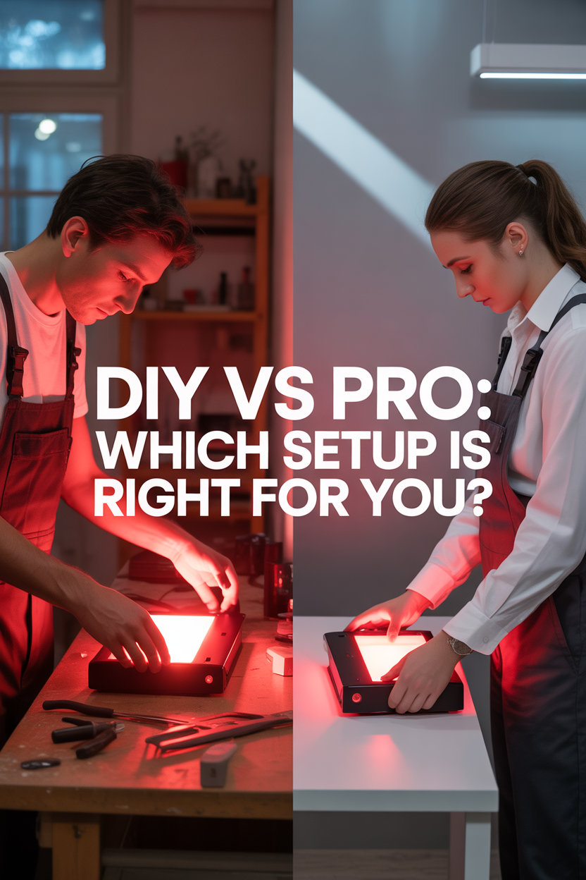 Professional Installation vs. DIY Setup
