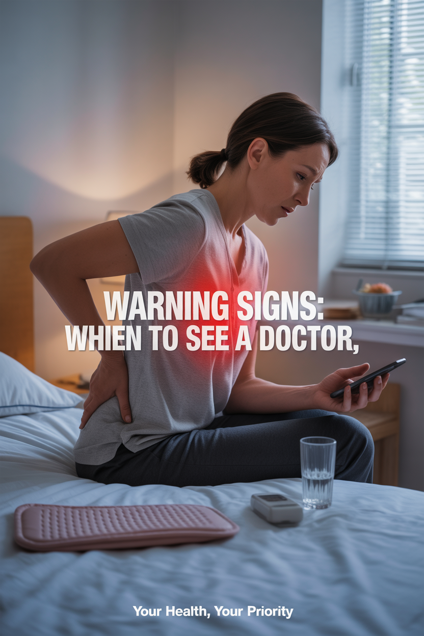 When Your Back Pain Demands Medical Attention