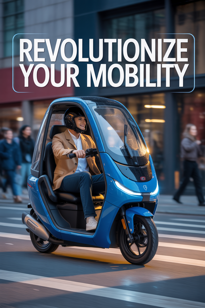 Why Enclosed Scooters Revolutionize Personal Mobility
