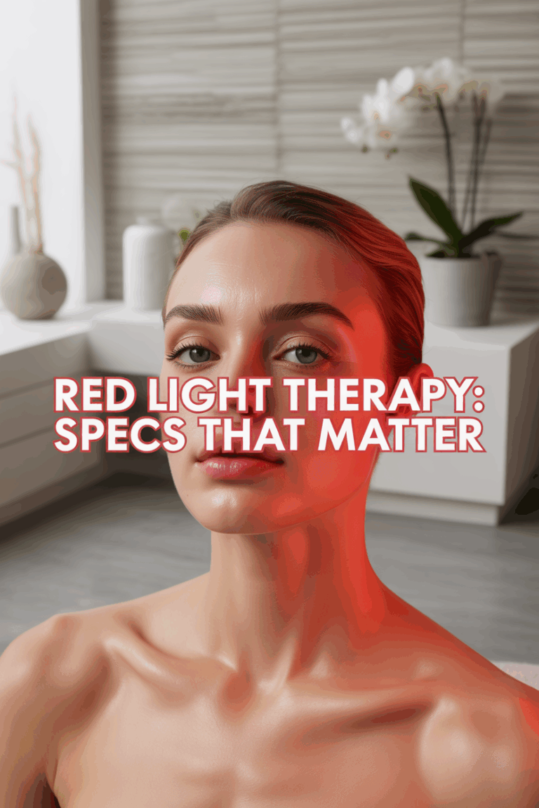 Beyond the Glow: Understanding Red Light Therapy’s Critical Specifications
