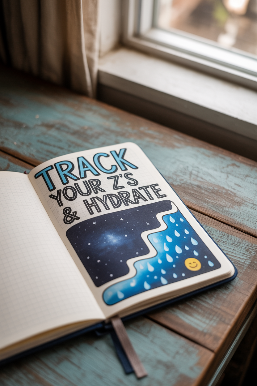 Care for Your Body by Tracking Sleep and Hydration