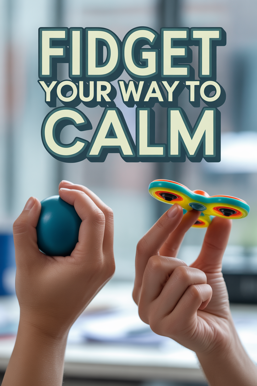 Channel Nervous Energy with Fidget Toys & Stress Balls
