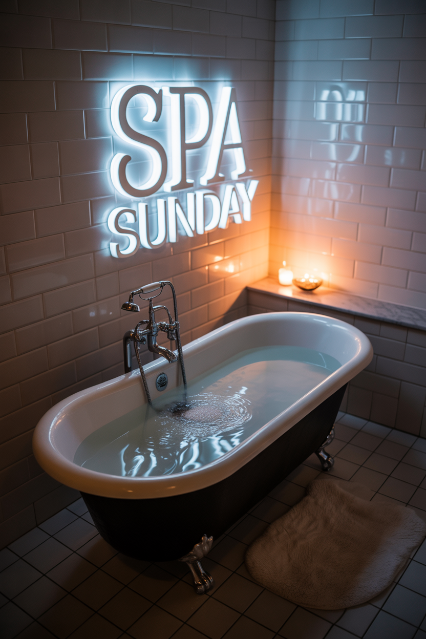 7 Self Care Sundays Ideas (Recharge Your Soul!) 9 Create a Spa-Like Ritual in Your Own Bathroom
