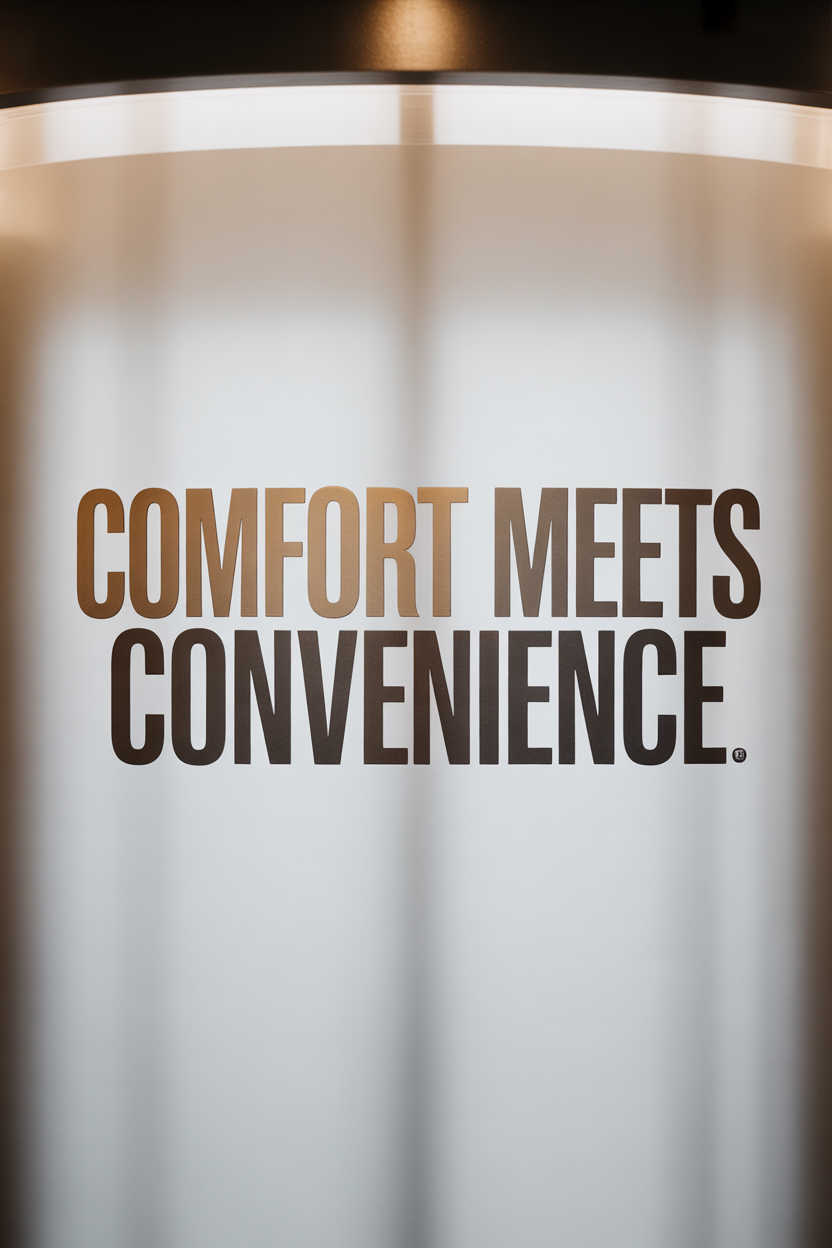 Designed for Comfort and Convenience