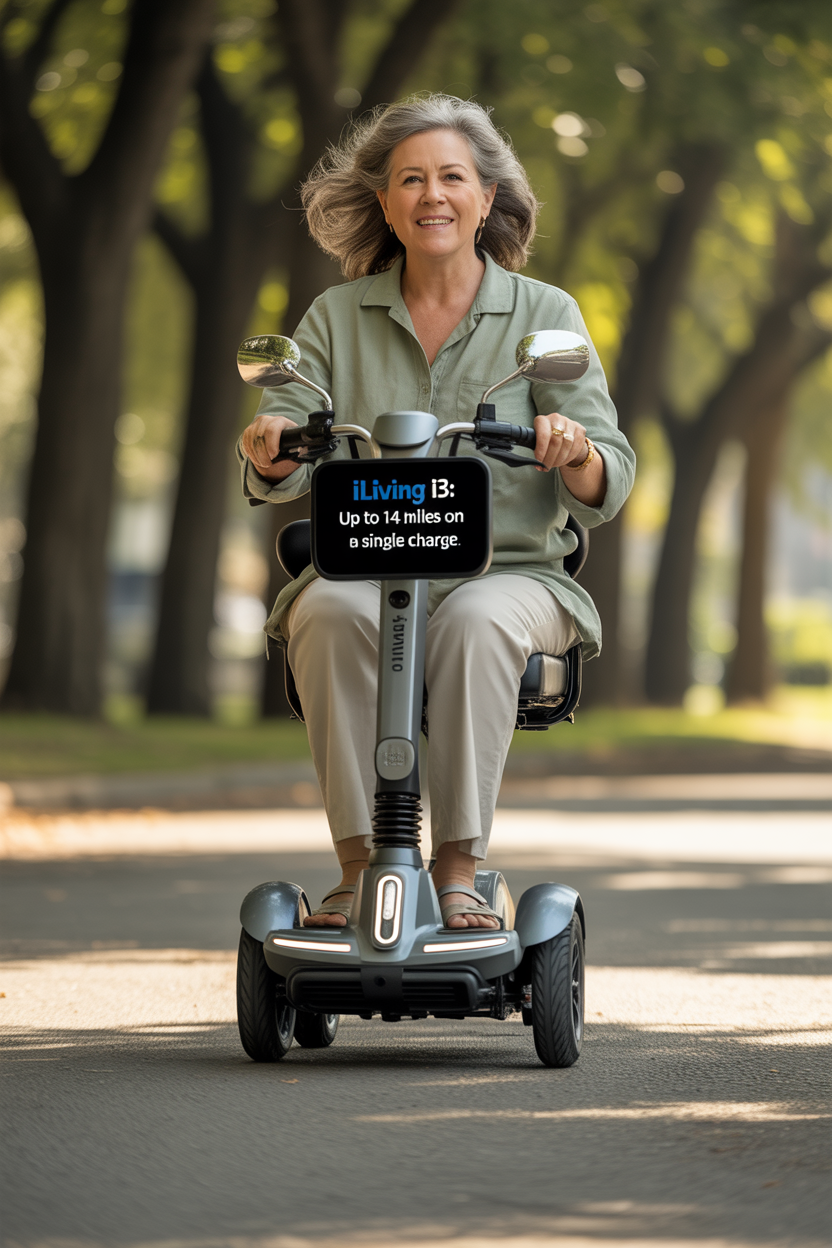 How Far Can the i3 Scooter Go on One Charge?
