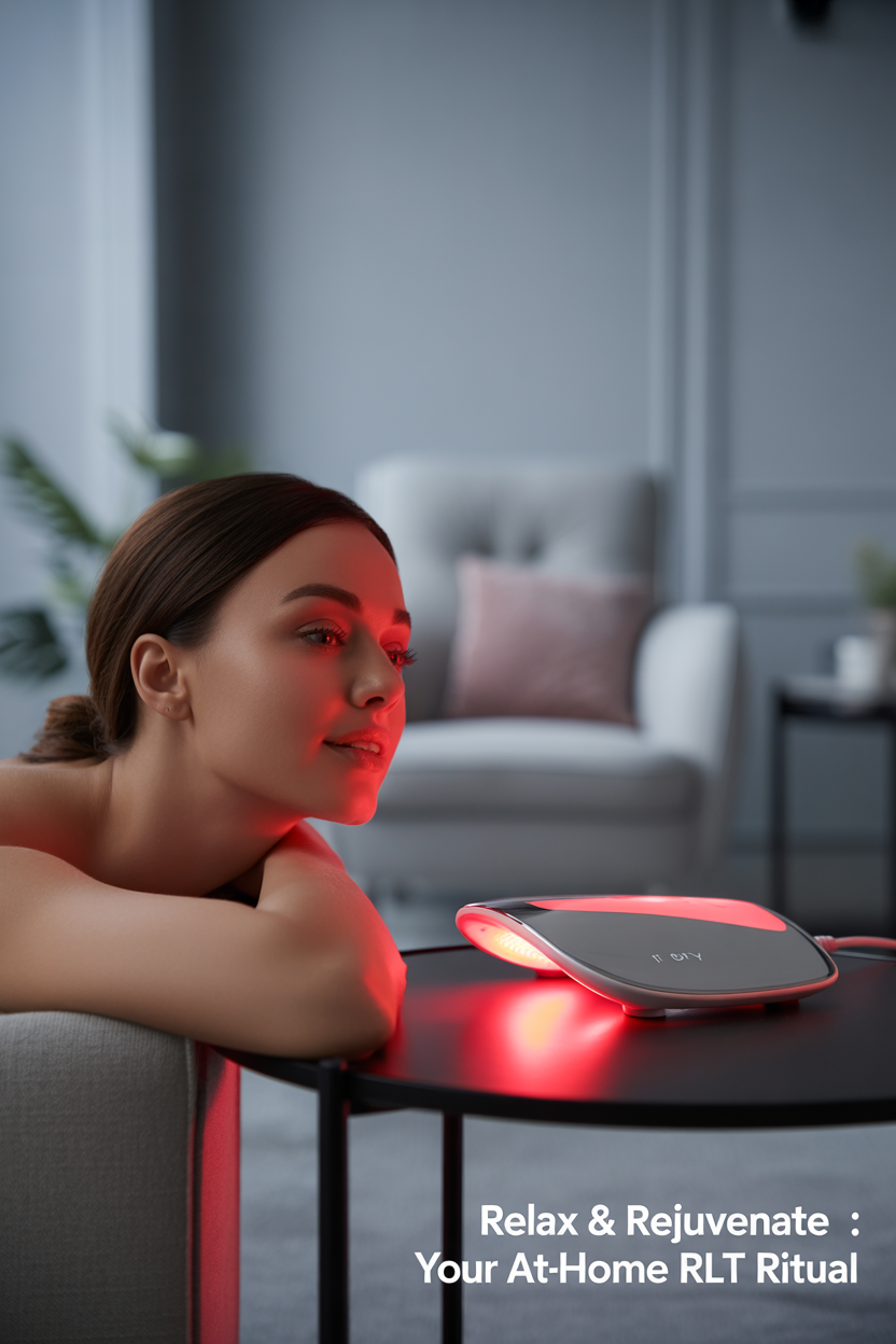 How to Create a Relaxing At-Home RLT Ritual