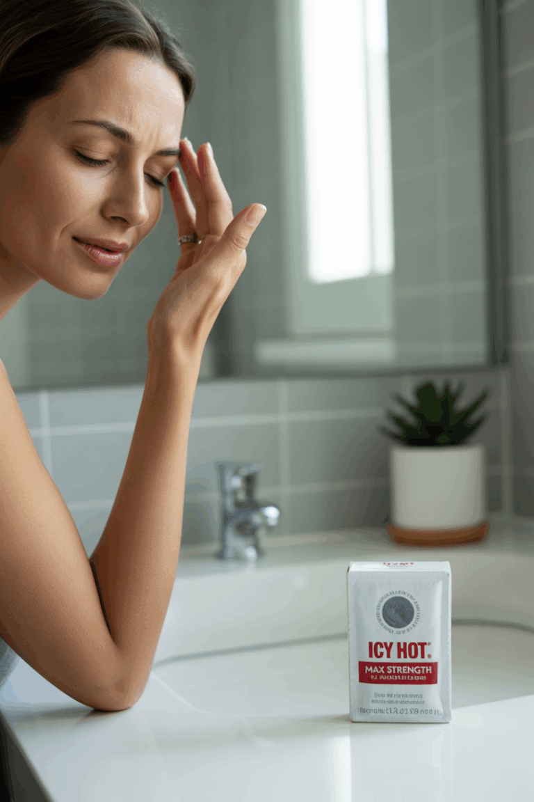 Soothing Balm Pain Relief: Icy Hot Max Strength Review
