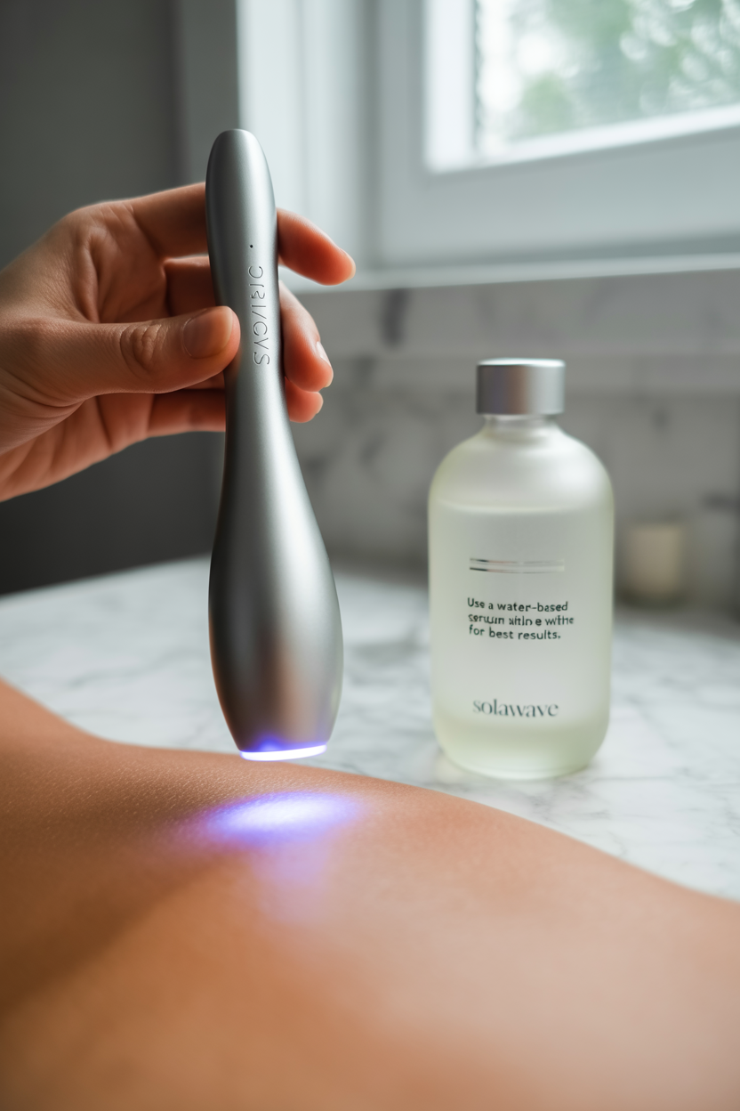 What Kind of Serum Should I Use with the Solawave Wand?