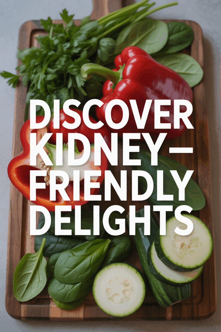 Your Guide to Kidney Friendly Foods for Vibrant Health After 60