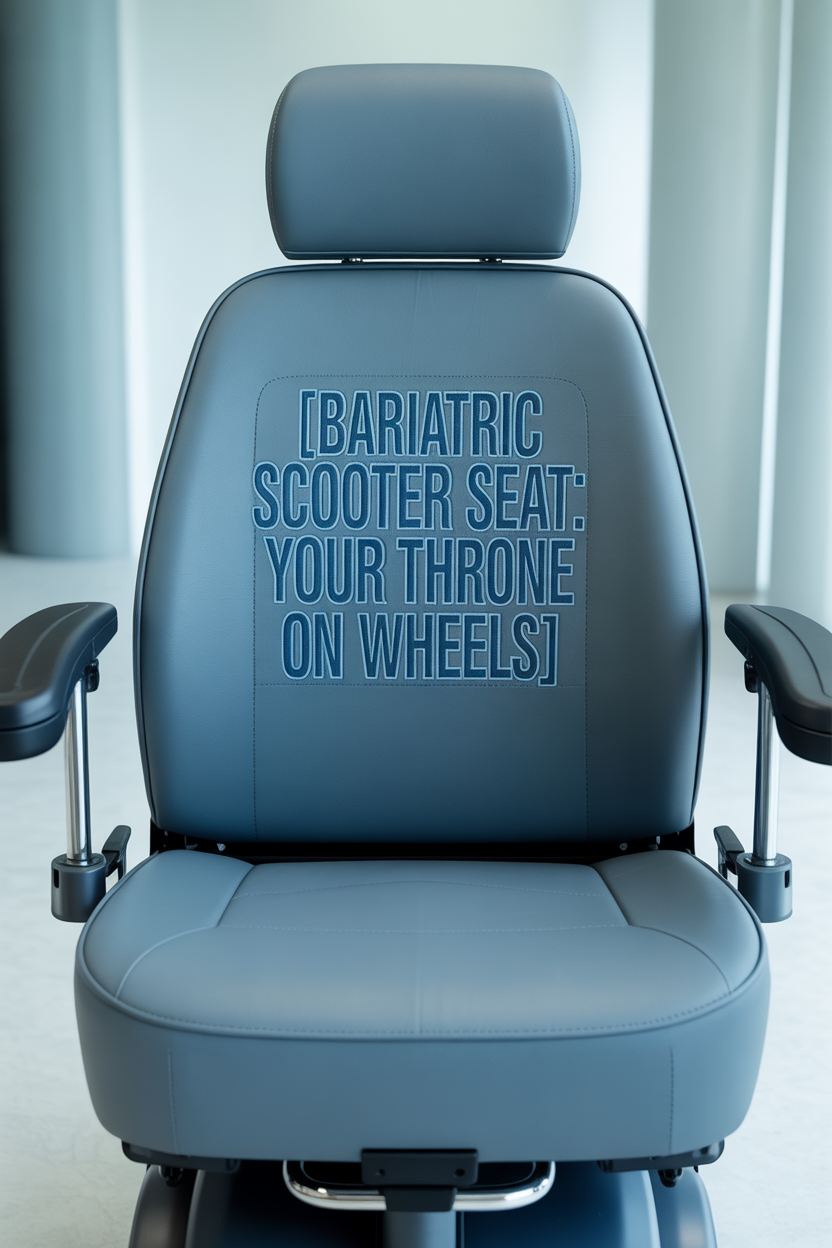 Heavy Duty Mobility Scooter for Obese Adults: 7+ Facts (for Smart Buyers) 4 What Seat Features Should I Look for in a Bariatric Scooter?