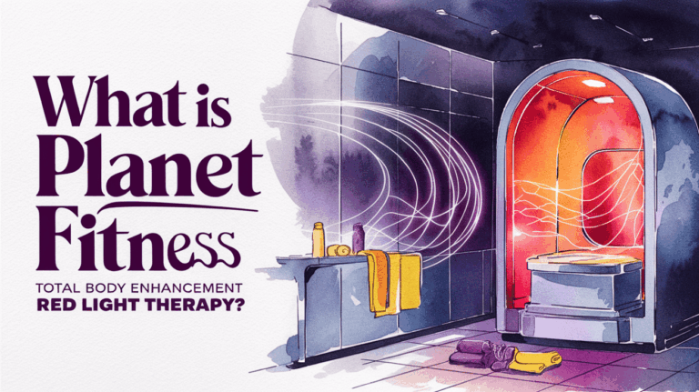 What is Planet Fitness Total Body Enhancement Red Light Therapy?