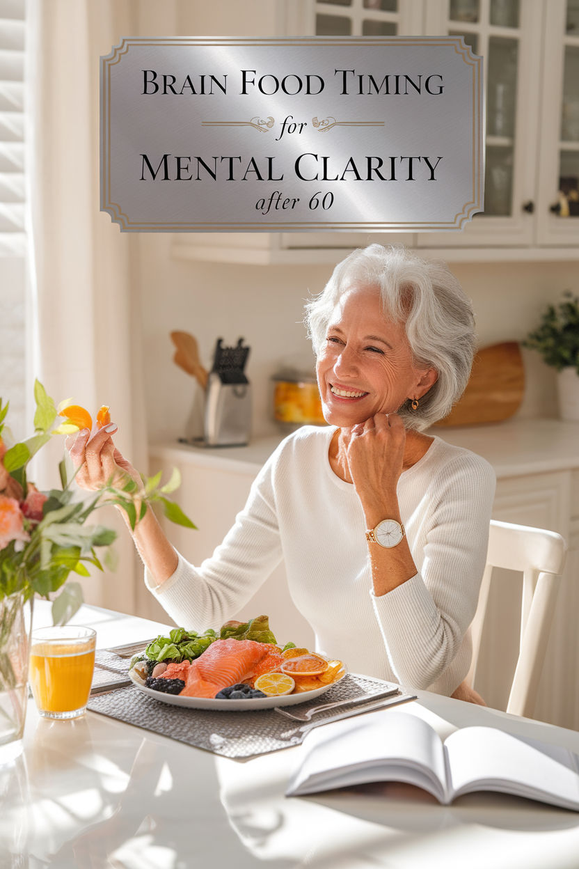 How to Boost Mental Clarity with Brain Food for Women Over 60 9 7 – Meal Timing Tricks for Optimal Cognition