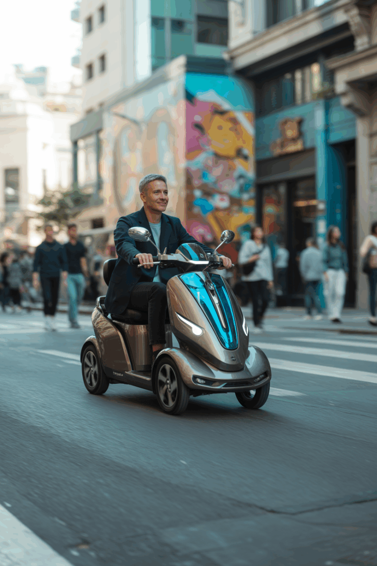 How to Shop for a City Mobility Scooter (for Safety + Comfort)