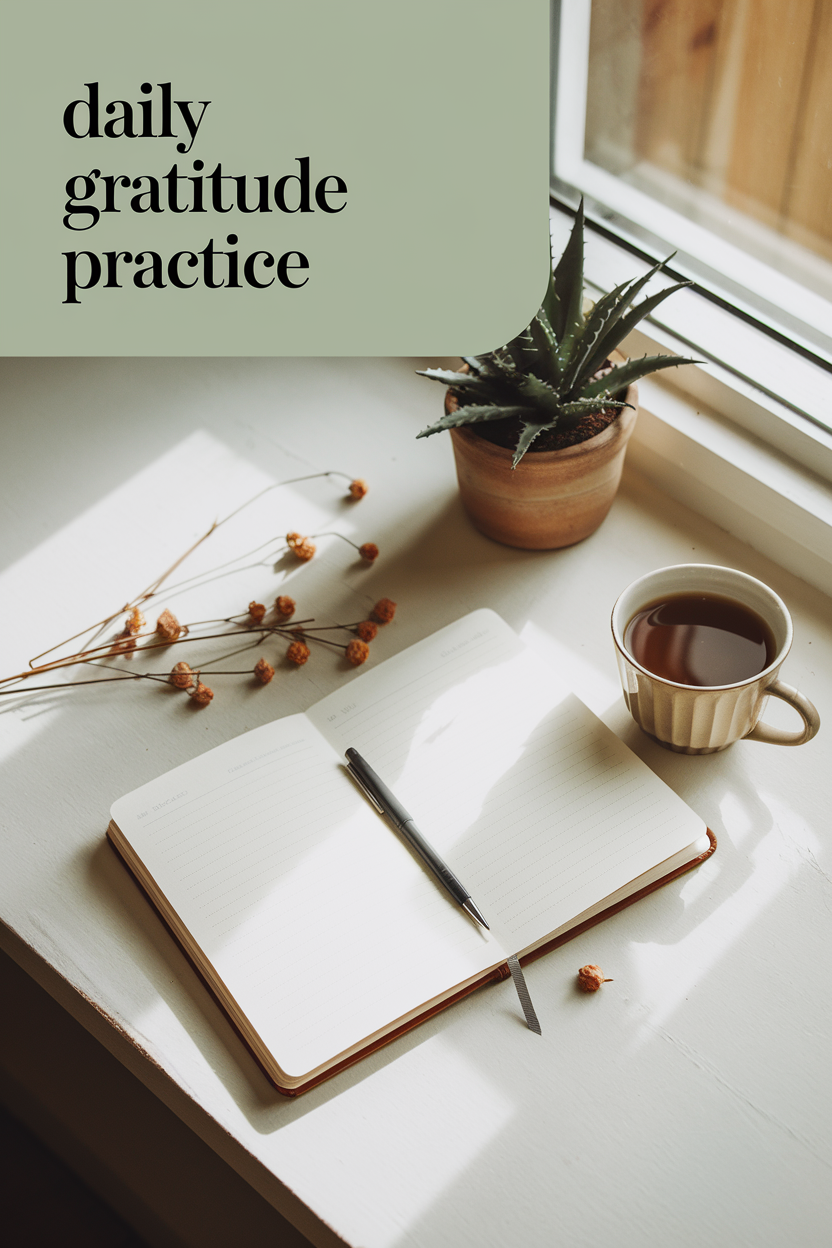 13) Start A Gratitude Journal