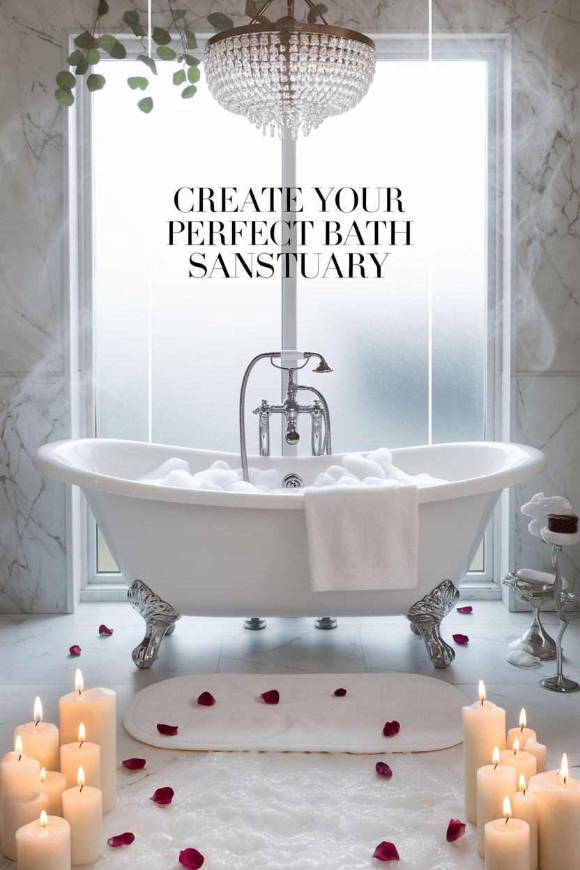 3) Take A Soothing Bubble Bath