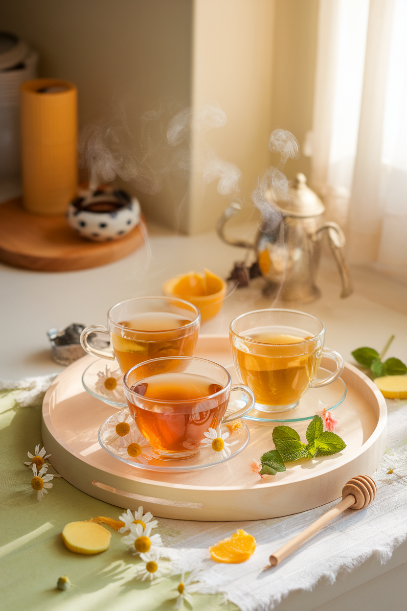 7 – Herbal Teas That Soothe Digestive Discomfort