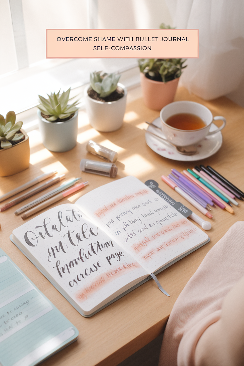 How to Master Your Emotions with a Bullet Journal System 16 Release Shame Through Self-Compassion Exercises