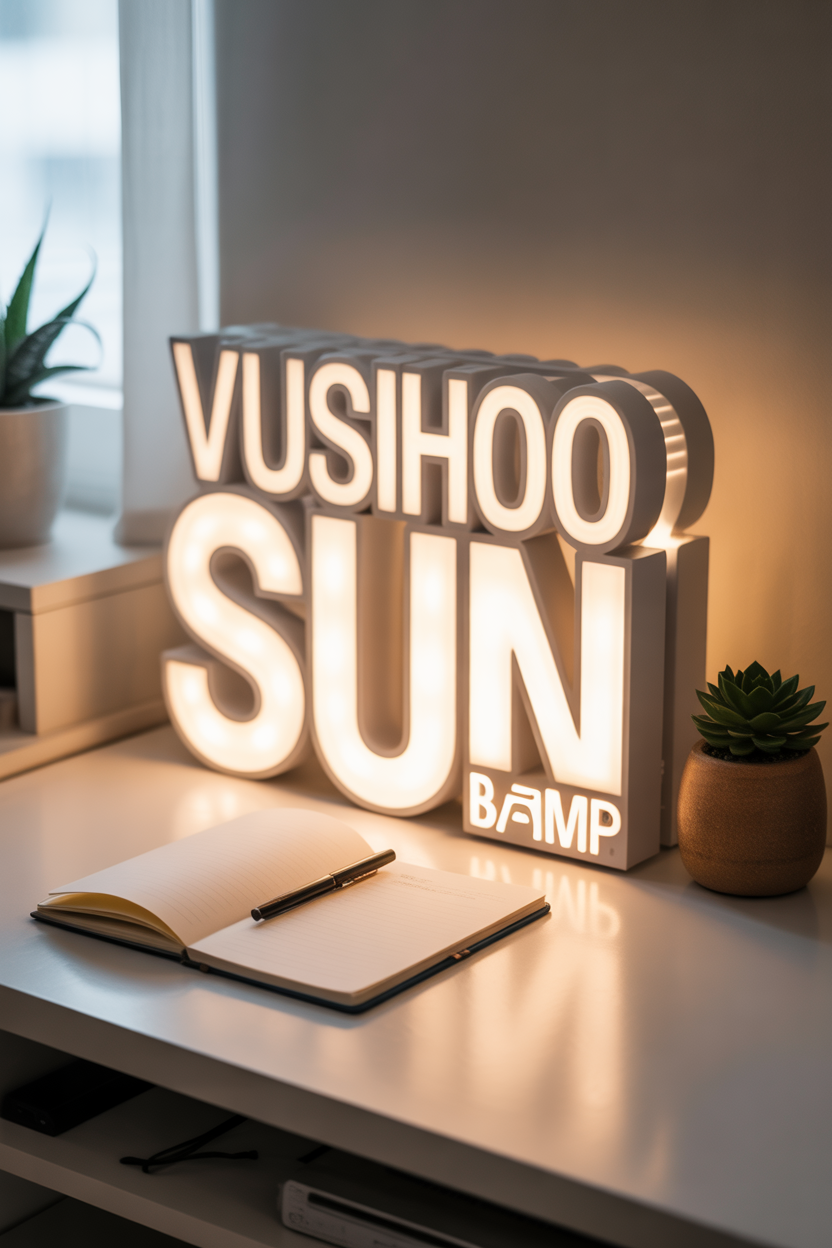 VUSIHOO Bright Sun Lamp