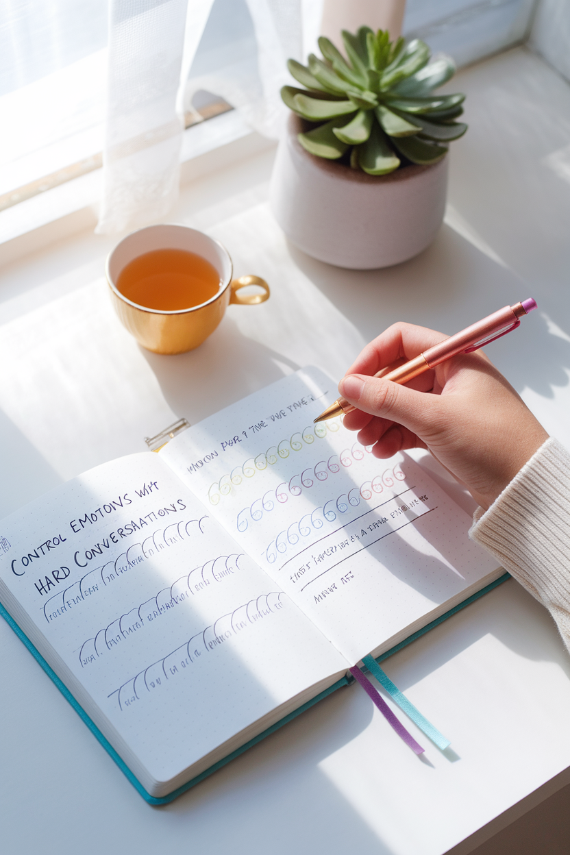 How to Master Your Emotions with a Bullet Journal System 6 Master Emotions During Critical Conversations