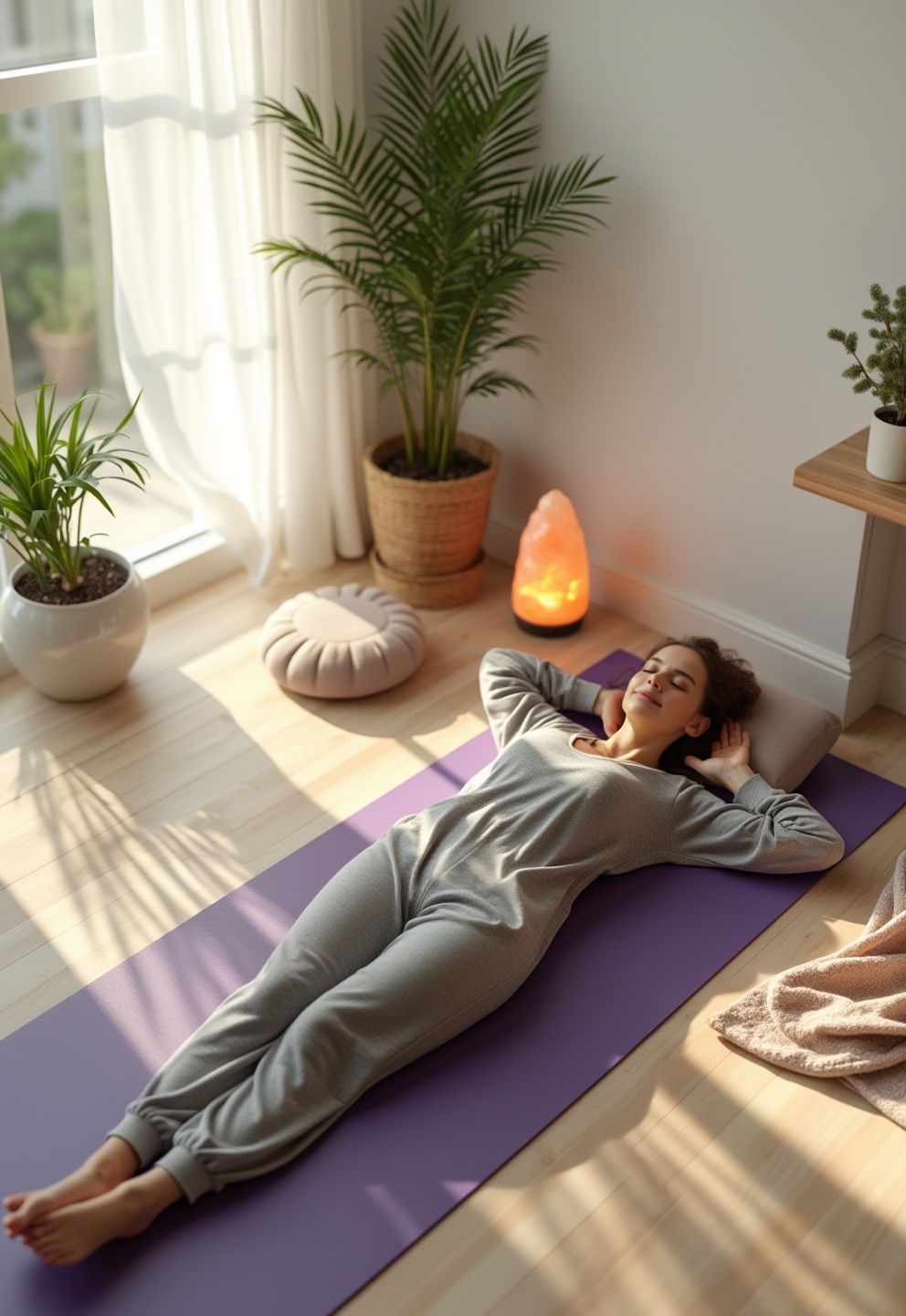 15 Natural Ways to Calm Anxiety (Without Medicine) 8 6) Yoga Nidra Sessions