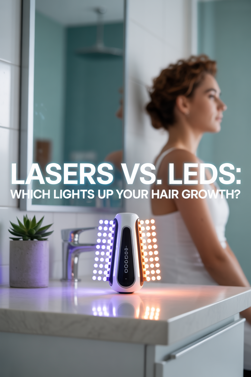 Lasers vs. LEDs: What’s Inside These Hair Growth Devices?