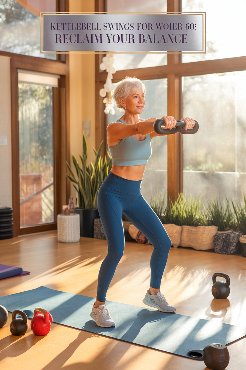 Rediscover Stability with Gentle Kettlebell Swings