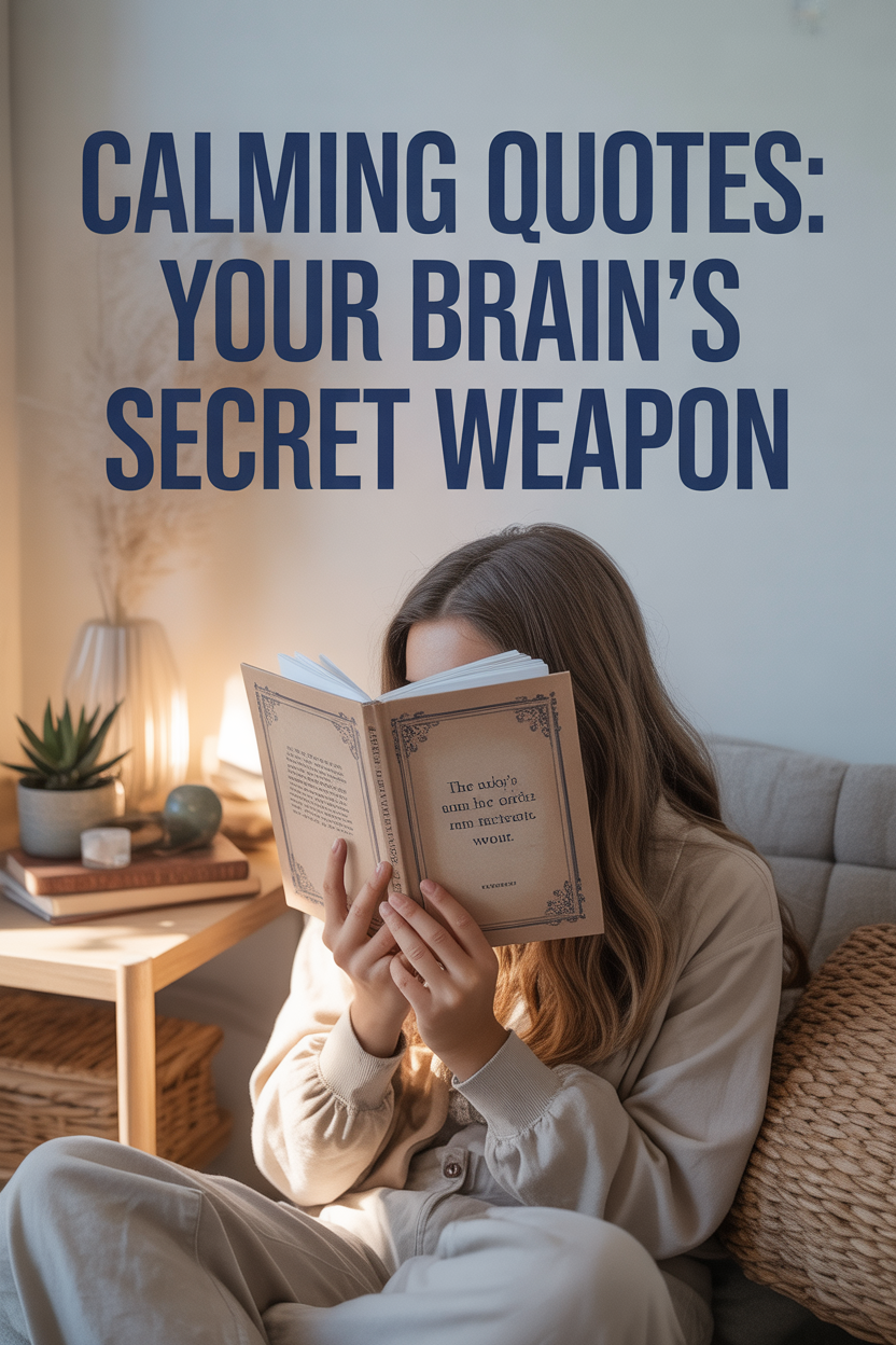 15 Calming Quotes (for Inner Peace) 11 10) “Serenity Is Not Freedom From The Storm, But Peace Amid The Storm.” S.A. Jefferson-Wright