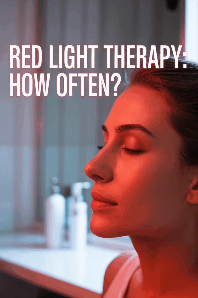 How Often Should You Use Red Light Therapy on Your Face? (Quick-Start Guide)
