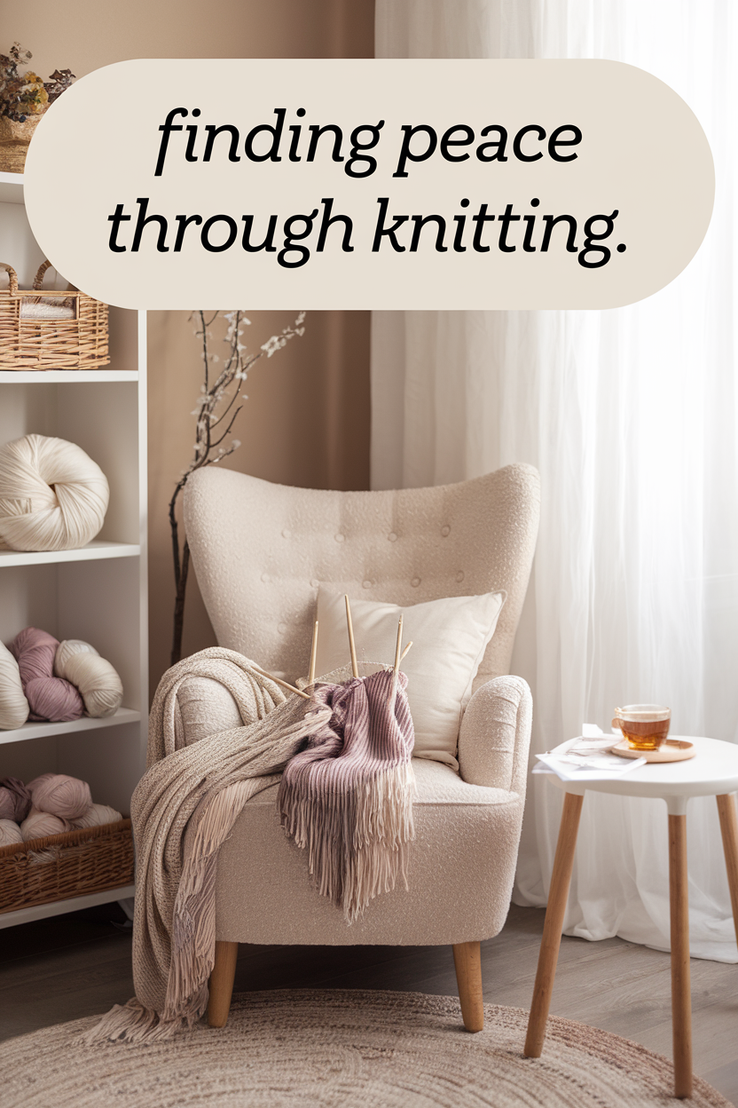 2) Try A New Hobby Like Knitting