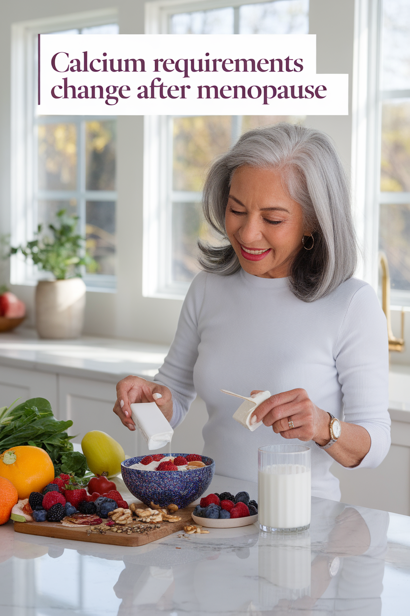 2 – Calcium Needs Evolve After Menopause