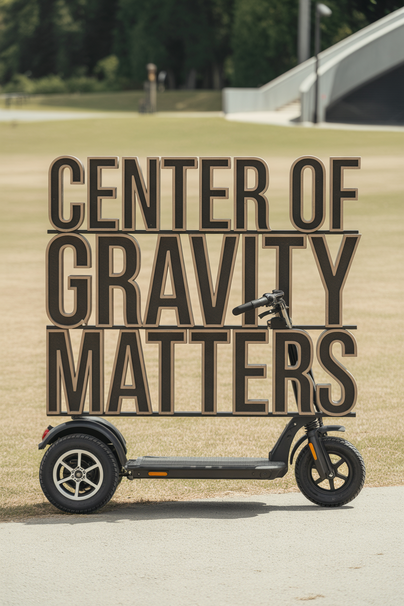Heavy Duty Mobility Scooter for Obese Adults: 7+ Facts (for Smart Buyers) 11 How Does Center of Gravity Affect Scooter Safety?