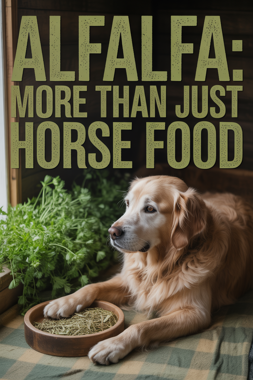 Simple Herbal Remedies That Actually Help Your Dog's Pain (Without the Scary Side Effects) 10 Why Is Alfalfa More Than Just Horse Food for Dogs?