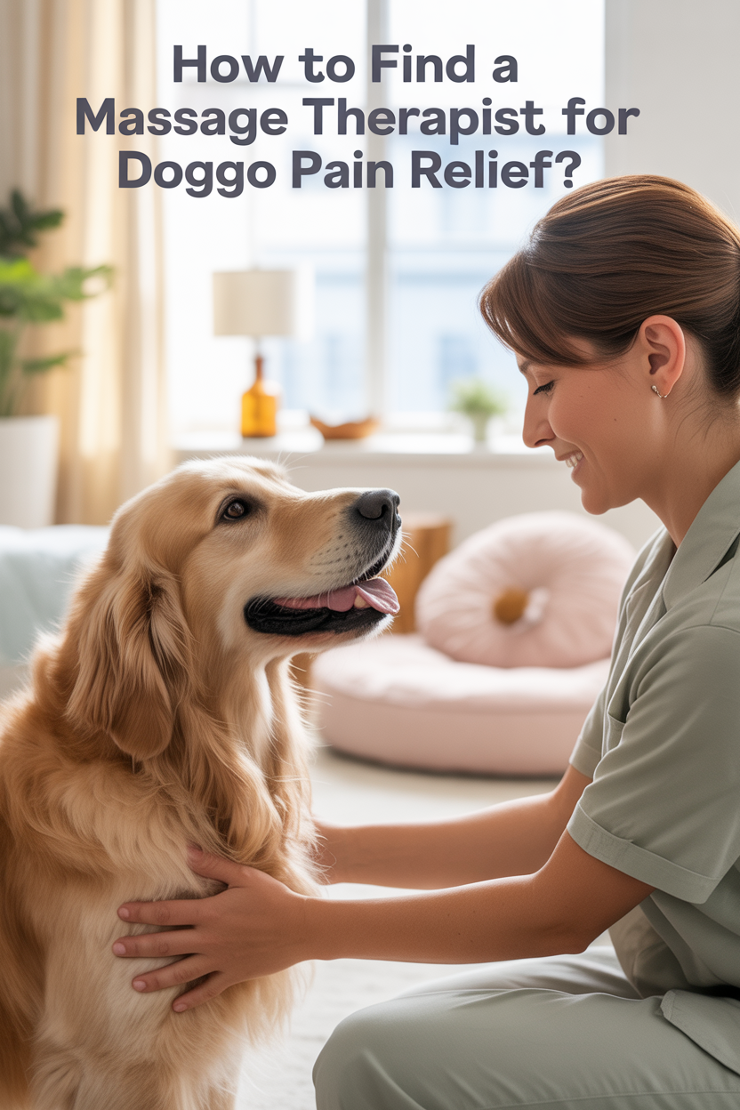 Why Your Dog's Achey Joints Are Begging for Massage Therapy (It's Not What Vets Usually Recommend First) 6 How Do You Find the Right Qualified Canine Massage Therapist?