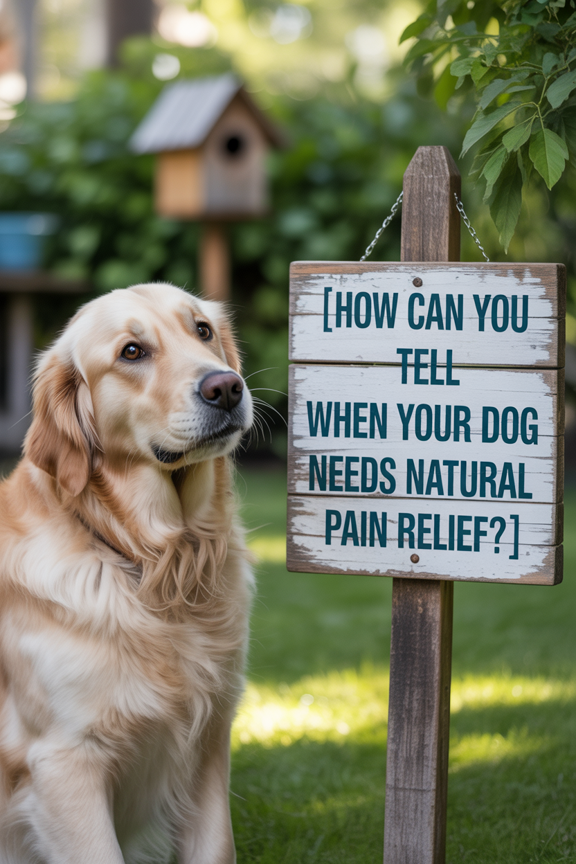 Simple Herbal Remedies That Actually Help Your Dog's Pain (Without the Scary Side Effects) 2 How Can You Tell When Your Dog Needs Natural Pain Relief?