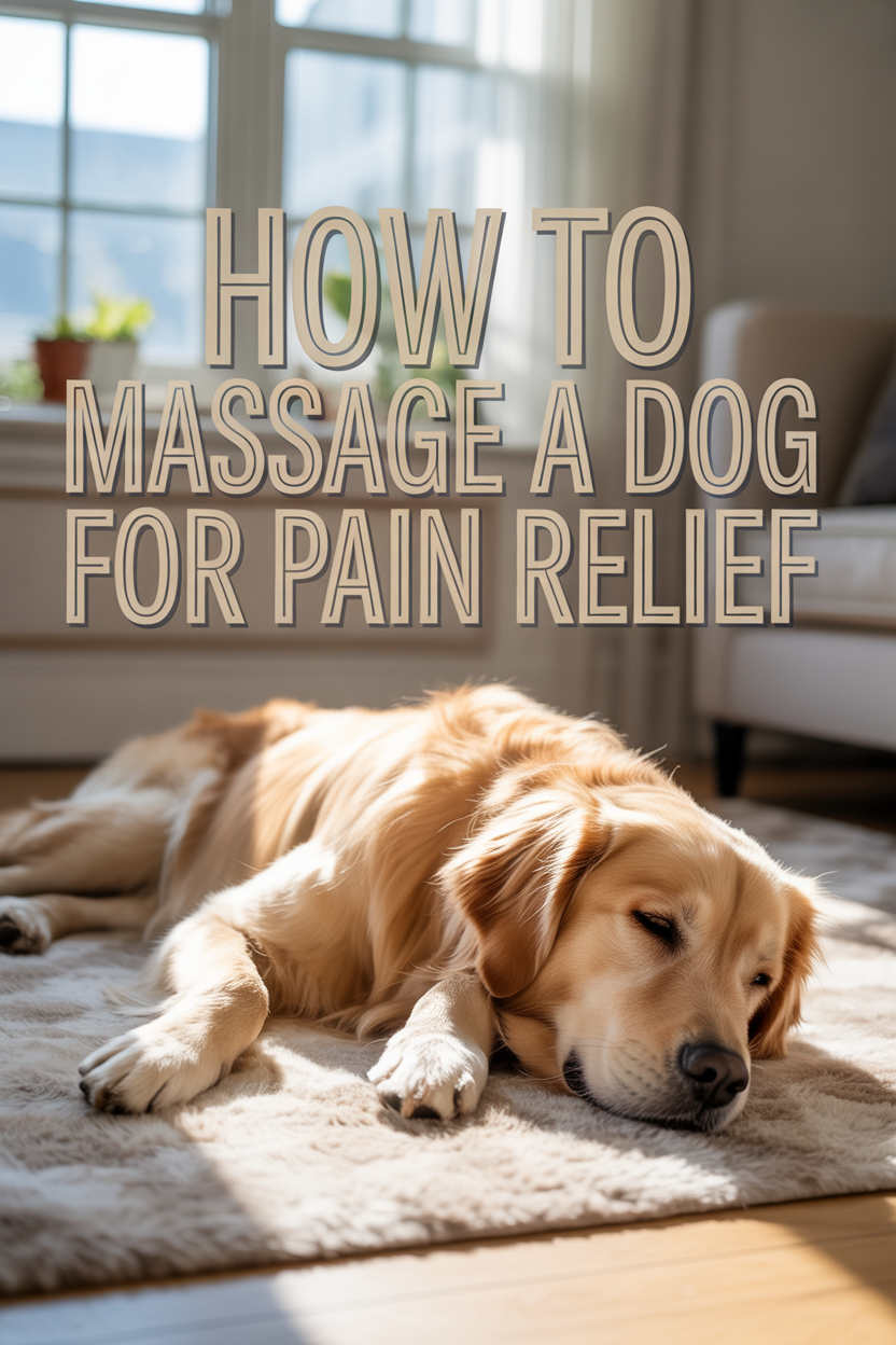 Why Your Dog's Achey Joints Are Begging for Massage Therapy (It's Not What Vets Usually Recommend First) 9 Which Body Areas Should You Focus On for Maximum Pain Relief?