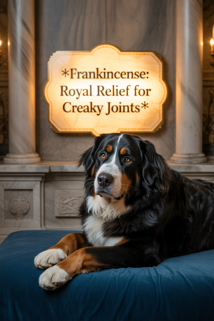 Your Dog's Secret to Natural Pain Relief (That Actually Works!) 6 Frankincense: The Royal Treatment for Creaky Joints